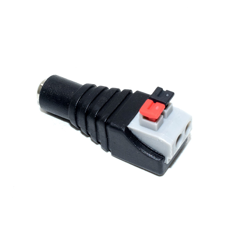 Spring Terminal Connector T0 DC Power 5.5*2.1 Adapter Female