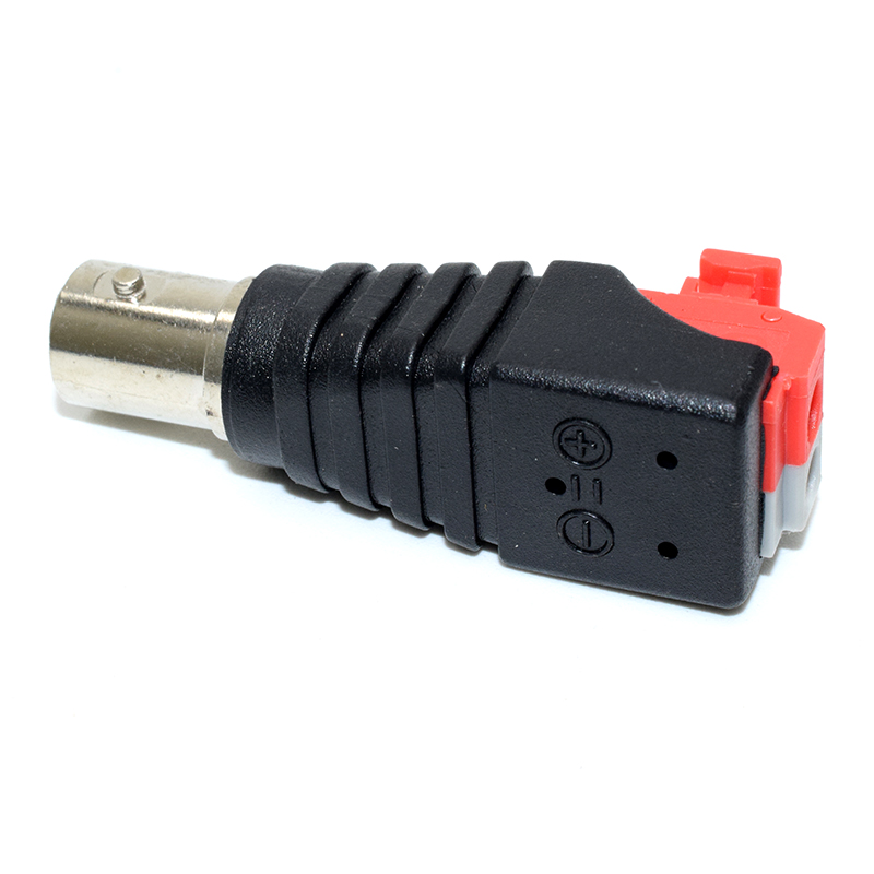 Spring Terminal Connector T0 BNC Male Adapter