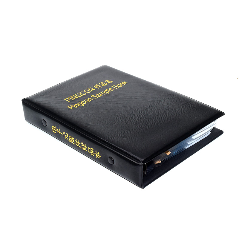 1400pcs/set 1/4W 1ohm-4.7M ohm 1% Resistor sample book 140 Values Metal Film Assorted Kit Assortment Set each values 10pcs