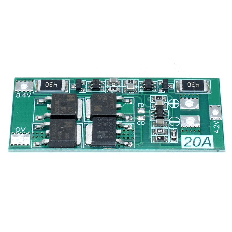 Balance Version 2S 20A 7.4V 8.4V 18650 Lithium battery protection board/BMS board standard/balance