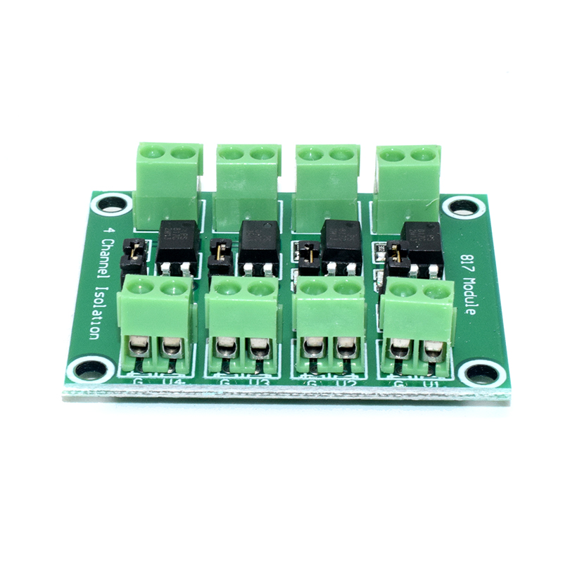 817 optocoupler / 4 way voltage isolation board / voltage control adapter module / photoelectric isolation module