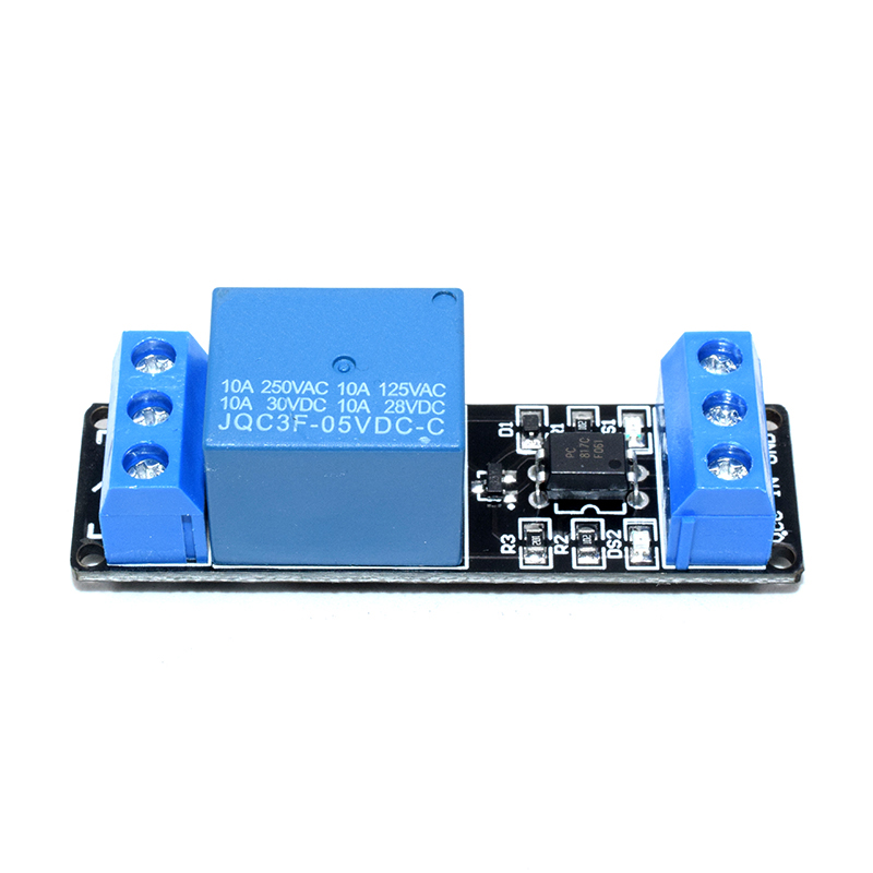 5V 1 way electromagnetic relay module / optocoupler isolation low level trigger / PLC control drive board