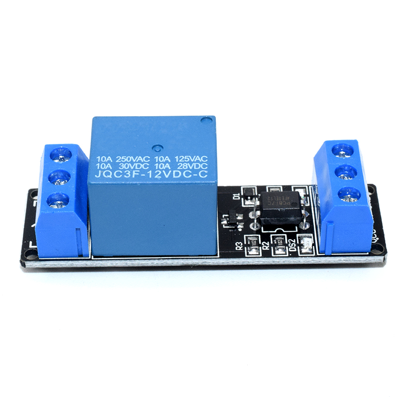 12V 1 way electromagnetic relay module / optocoupler isolation low level trigger / PLC control drive board