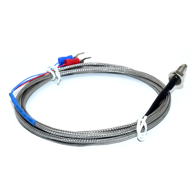 PT100, M6, 2M LENGHT, 3 WIRE, -50 TO 400 °c