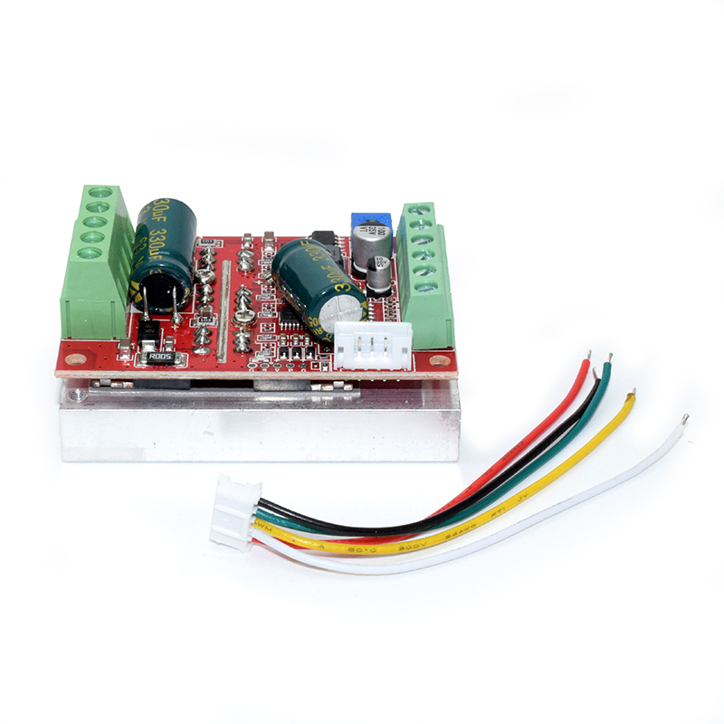 DC 6-60V 400W BLDC Three Phase DC Brushless Motor Controller PWM Hall Motor Control Driver Board 12V 24V 48V