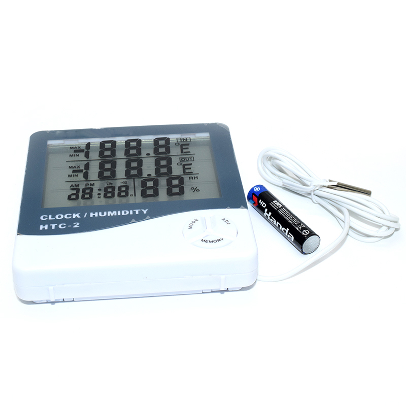 HTC-2 Electronic Thermometer/Hygrometer/High precision household indoor fish tank refrigerator aquarium fish farming