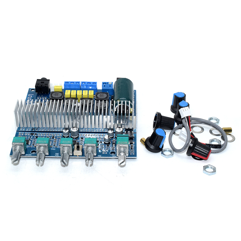 Bluetooth Type / TPA3116 2.1 DC 12V-24V 50W+50W+100W HIFI Digital Audio Amplifier Board
