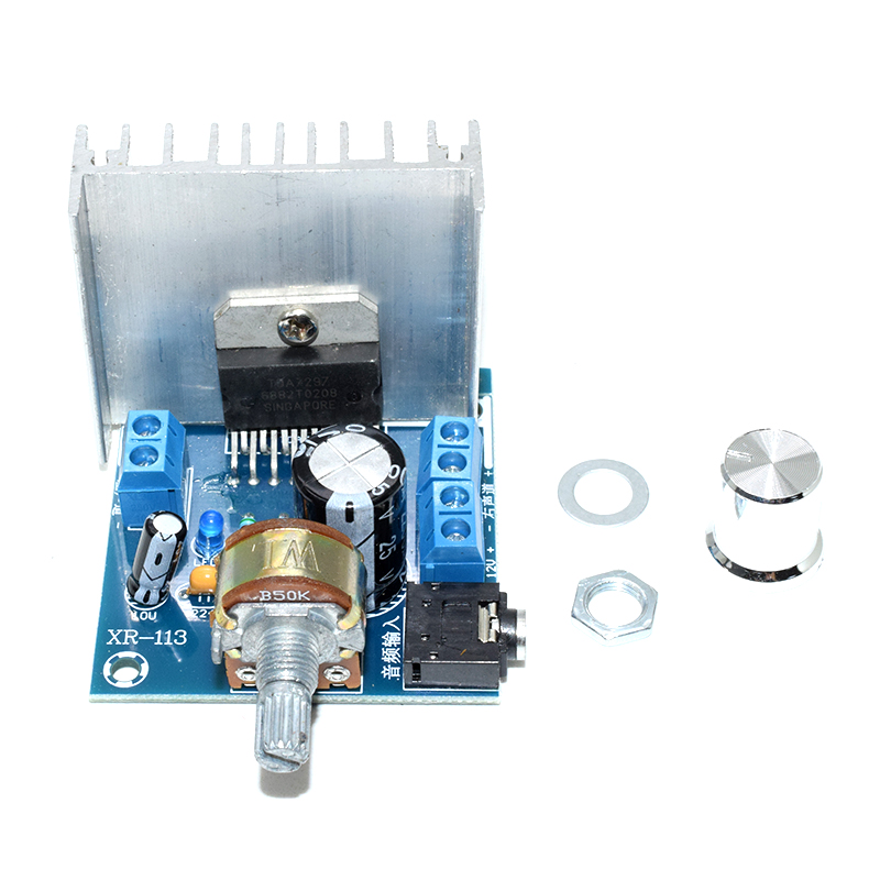 15W 12V TDA7297 Dual-Channel Amplifier Board