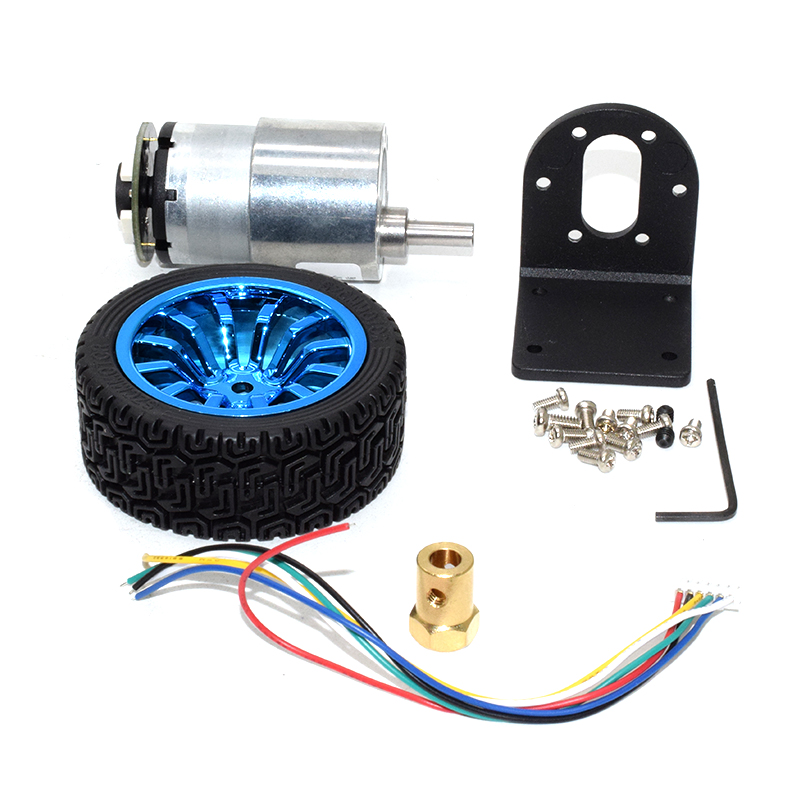 D37 Encoder geared motor kit 12V 12rpm