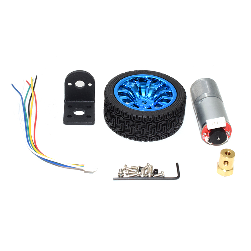 D25 Encoder geared motor kit 12V 12rpm