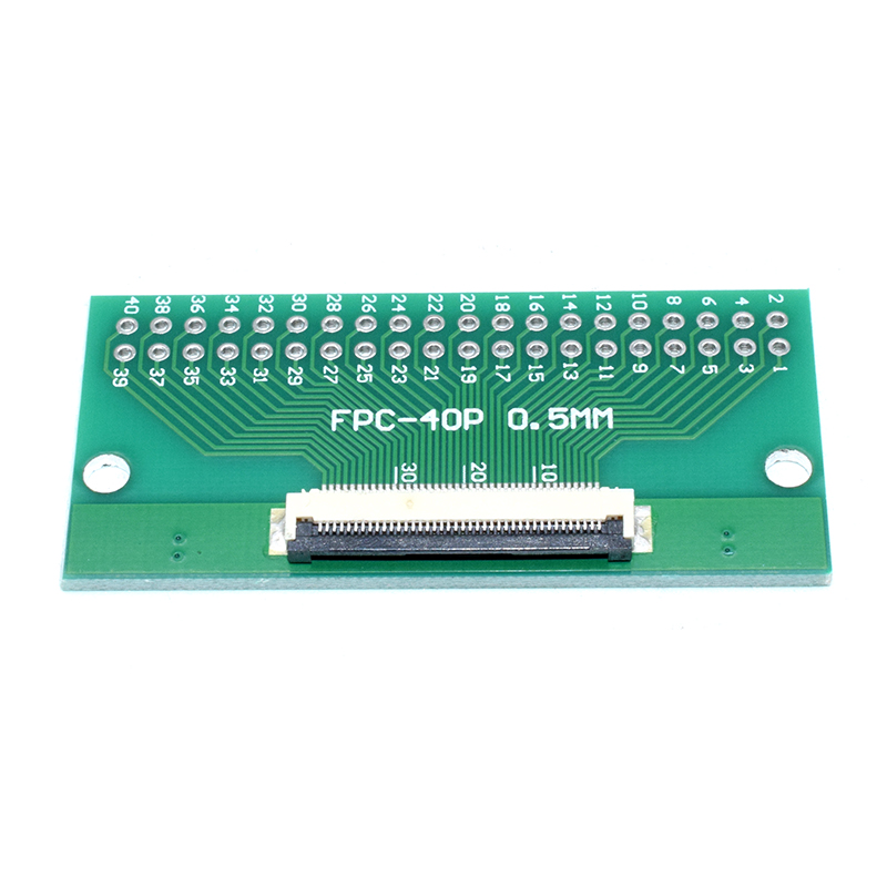 FFC / FPC soldered 0.5mm/1mm pitch connector adapter board 40P
