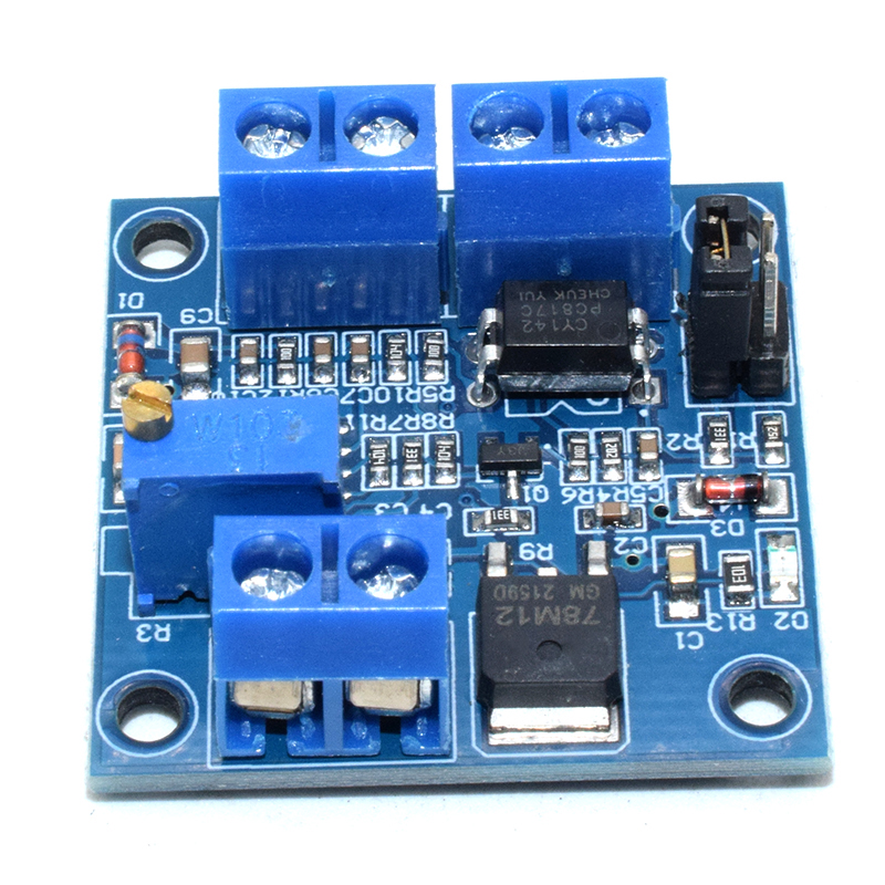 PWM to Voltage Converter Module 0%-100% to 0-10V for PLC MCU Digital to Analog Signal PWM Adjustabl Converter Power Module