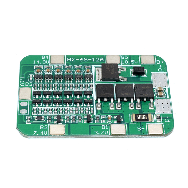 6S 25V 20A Li-Ion Lithium Battery BMS 18650 Battery For Electric Screwdriver Charger Protection Board