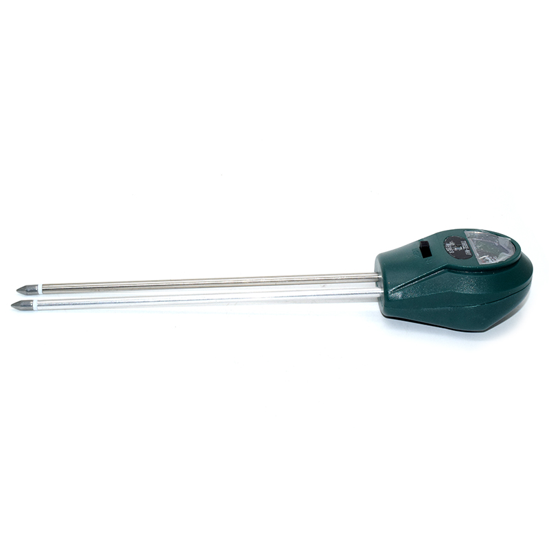 Three way soil hygrometer round head pointer soil pH meter (light, PH and Moist)