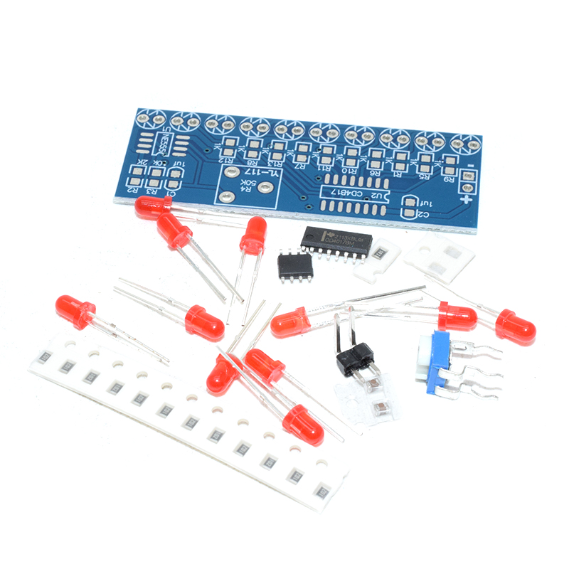 Water lamp kit NE555+CD4017 water lamp / electronic DIY parts electronic production electronic kit