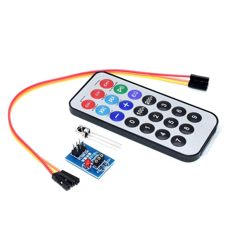 Raspberry Pi Arduin0 HX1838 Infrared Remote Control Ir Receiver Module DIY Kit