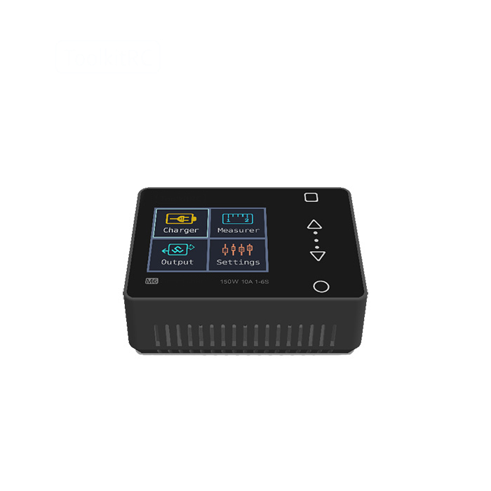 ToolkitRC M6 Battery Balance Charger 150W 10A DC Output for 1-6S Lipo LiHV Life Lion NiMh Pb Cell Checker Servo Tester