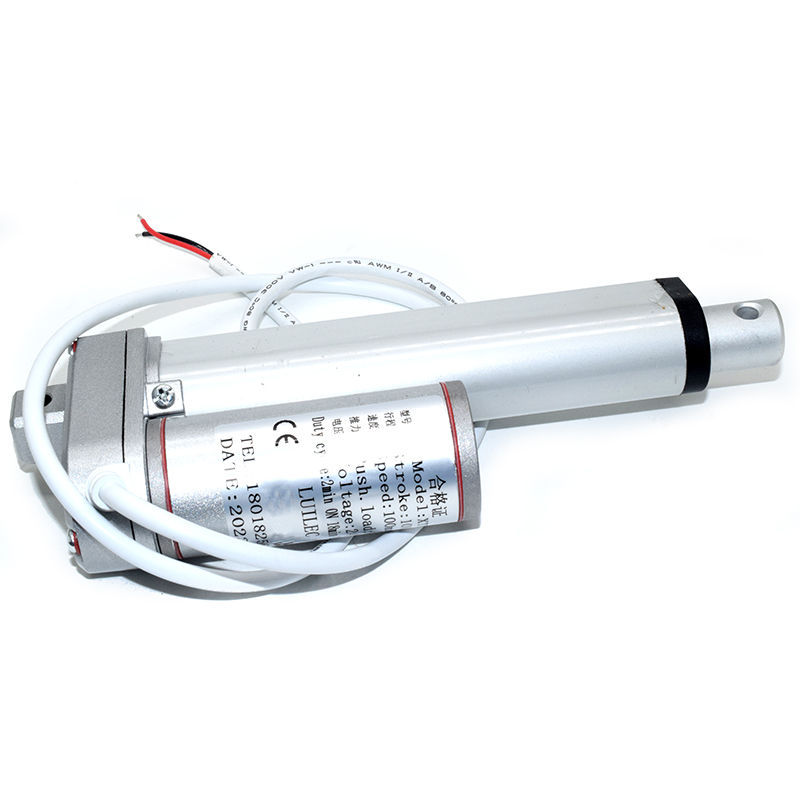 24V 100mm/s speed 100mm stroke 60N Load Electric Linear Actuator / Self-locking force:20N