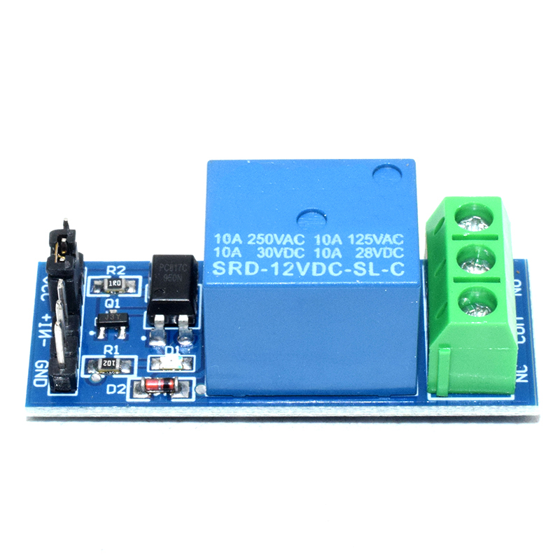 DC 5V 1 Channel Relay Module Optocouple Board Shield For Arduino PIC AVR DSP ARM MCU