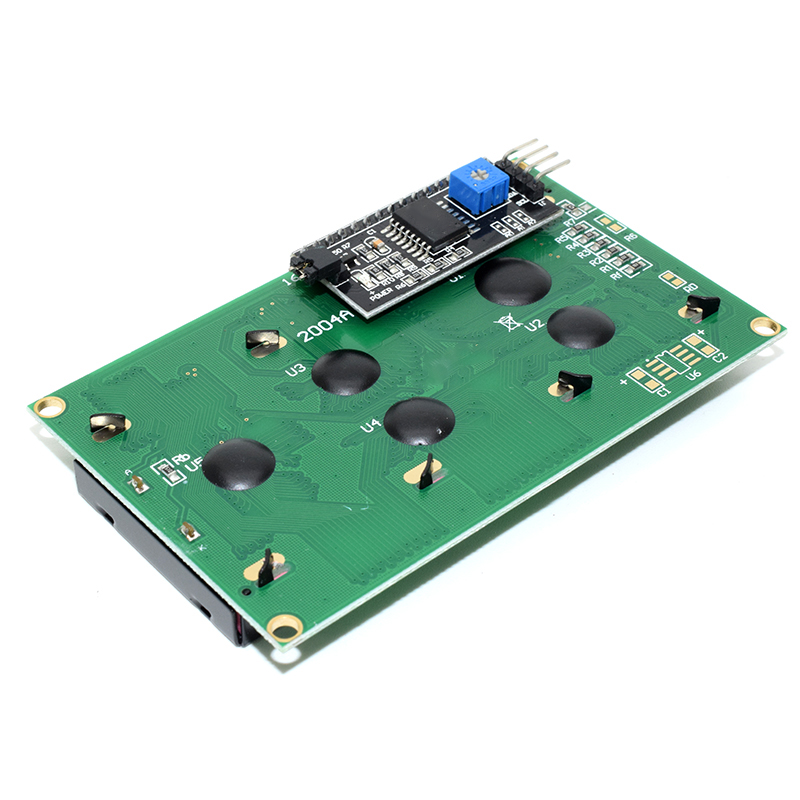 LCD2004 yellow/green backlight +IIC I2C adapter