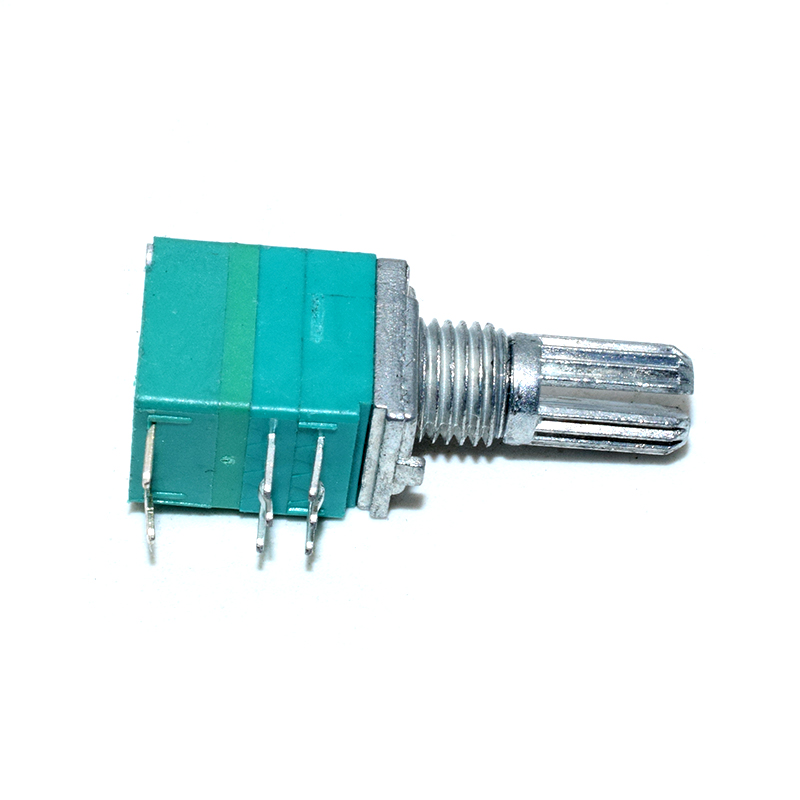 Audio Amplifier Sealed Linear Volume Potentiometer Resistor 15mm Shaft 8 PIN 5K RK097