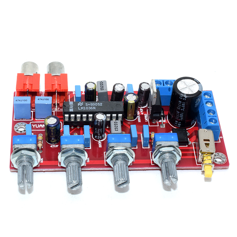 LM1036 Tone Board Preamp Board Volume Treble Bass Amplifie Hot Sale Easy To Install