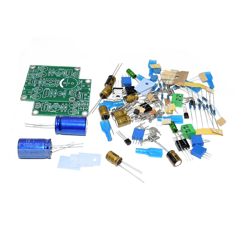 2pcs/Pairs Mini classical version of TIP41C JLH1969 class A Dual Channel audio Amplifier DIY/finished board 12-24VDC ( Not Soldered)