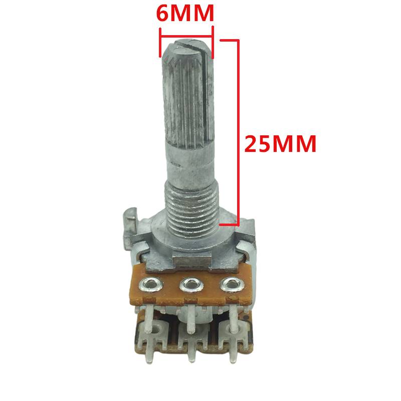 A50K 16 type potentiometer A50K double 6 feet