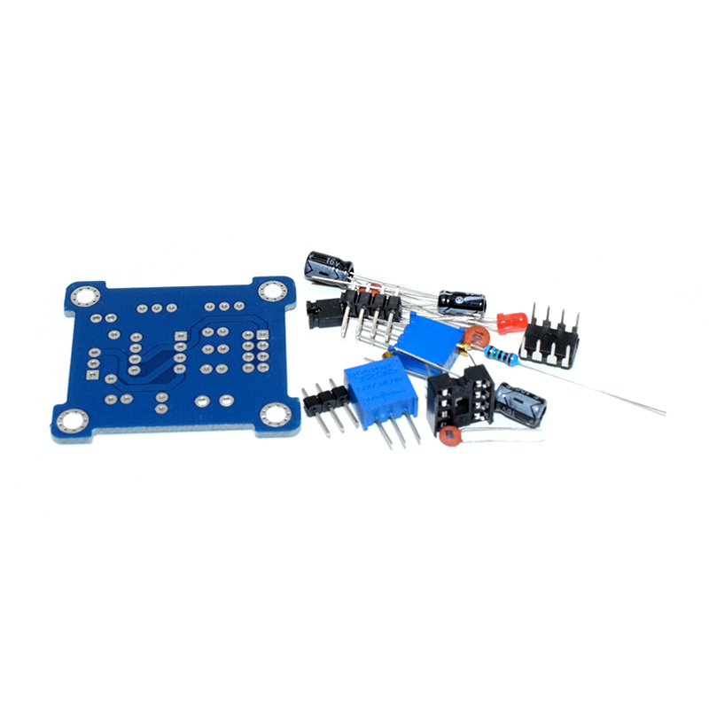 NE555 Pulse Generator Pulse Starter Duty Cycle and Frequency Adjustable Module DIY Kit Oscillator Square Wave Signal Generator