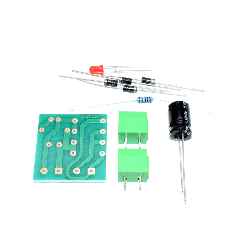 1N4007 Diy Kit IN4007 Bridge Rectifier AC DC Converter Full Wave Rectifier PCB Board KIT Parts Electronic Suite