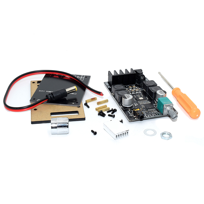 ZK-502C HIFI Wireless Bluetooth 5.0 TPA3116 Digital Power Audio Amplifier board TPA3116D2 50WX2 Stereo AMP Amplificador