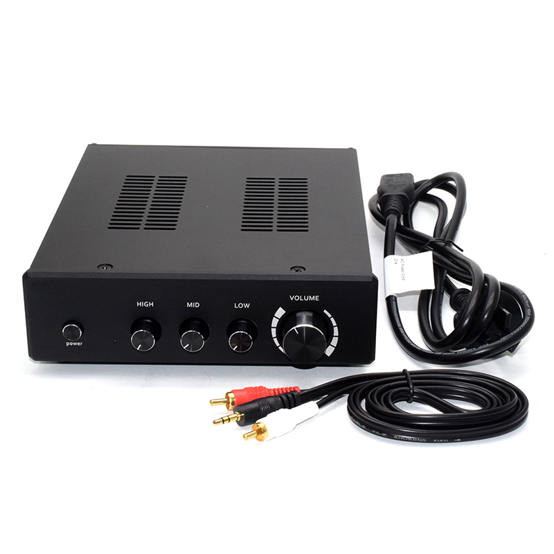 Black BRZHIFI TPA3255 with Bluetooth 5.0 High End Audio Digital Power Amplifier 175WX2 Audiophile Stereo Profession Home HiFi
