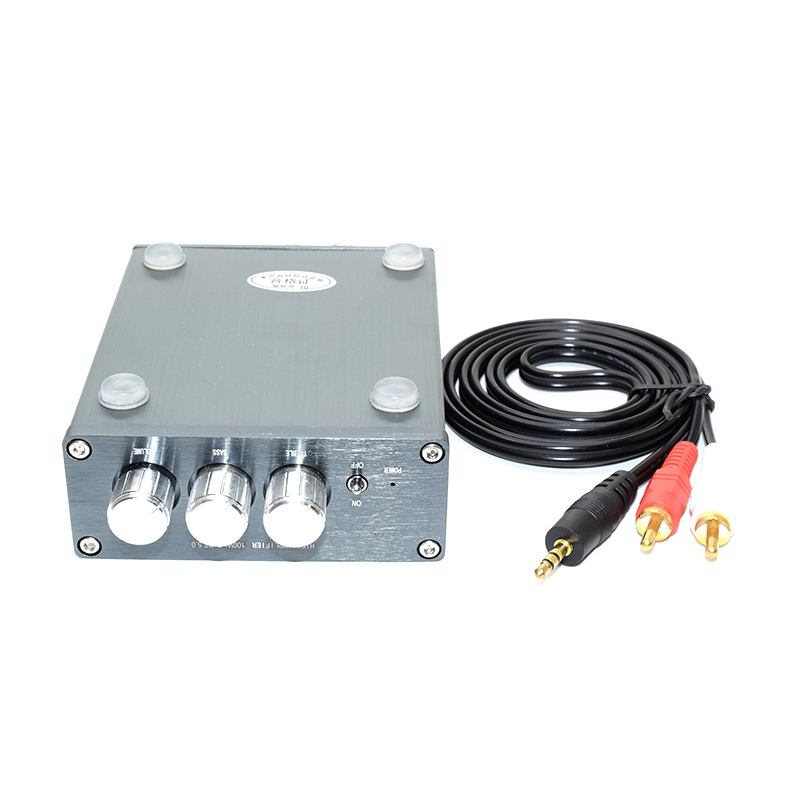 Bluetooth 4.0 2X50W Digital Amplifier HIFI Stereo TPA3116 CSR8635 No Including Power Supply DC12-25V
