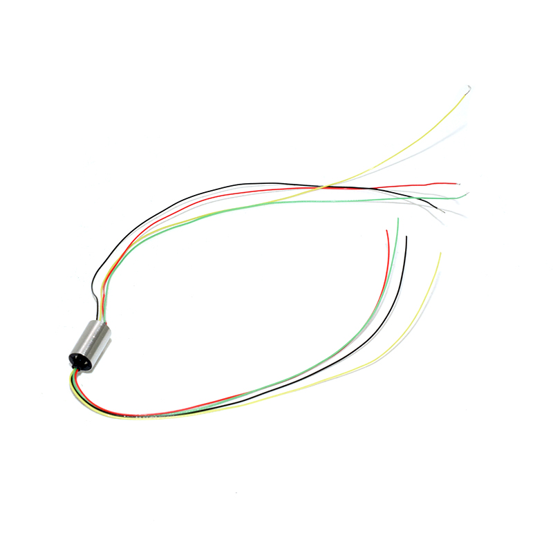 JYM005.5-4S 500rpm 1A Mini Slip Ring Rotary 5.5mm4 CH Aluminum Alloy Electric Visual Anchor Fishing Reel Slipring