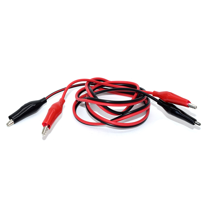 Alligator to Alligator Test Lead Cable Set 1M 2P