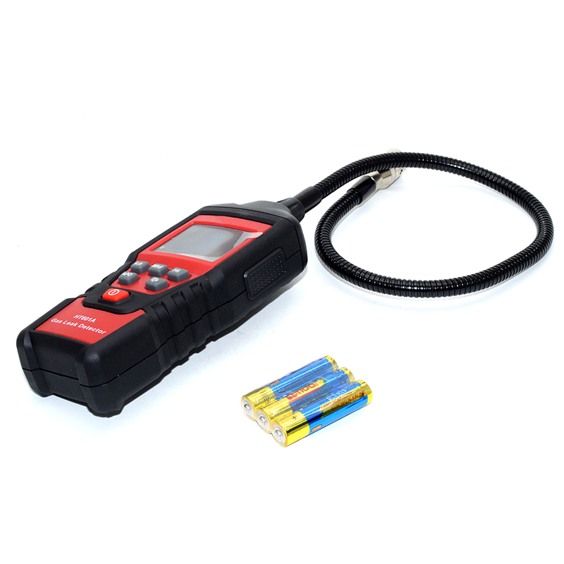 New Gas Leak Detector HABOTEST HT601A Flammable Combustible Natural Gas Leak Location Determine Meter Analyzer Sound Alarm