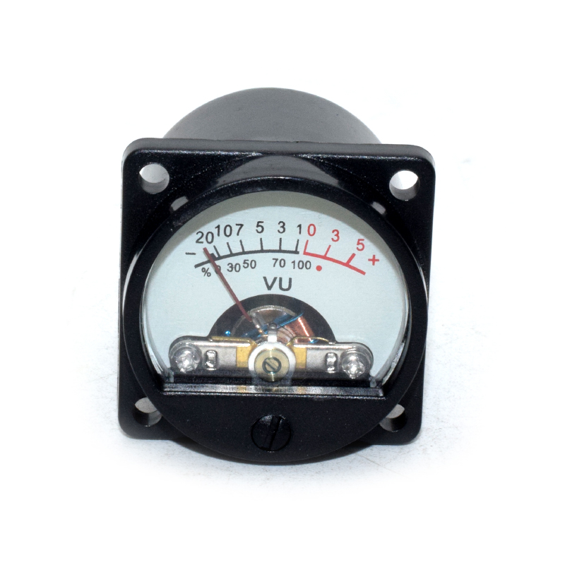 35mm Panel VU Meter 500VU with Green Backlight sound pressure meter+VU level audio meter driver board DC/AC 6-12V input