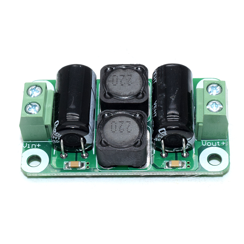 0-25V 2A DC power supply filter board Class D power amplifier Interference suppression board car EMI Industrial