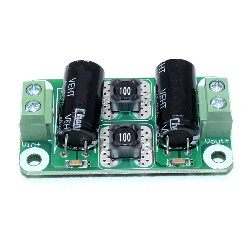 0-50V 4A DC power supply filter board Class D power amplifier Interference suppression board car EMI Industrial
