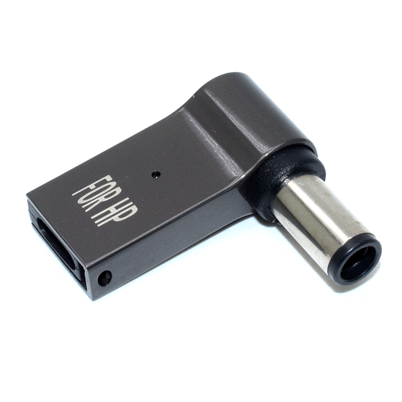 7.4x5.0mm DELL PD 100W Laptop Power Charger Supply Adapter Connector USB Type-C Female to DC Male Jack Plug Converter for Lenovo/HP/DELL