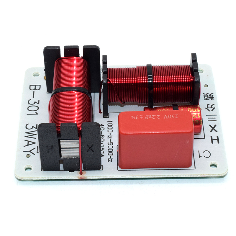 B-301 180W Speaker Audio Frequency Divider 3 Way Crossover Filters Board