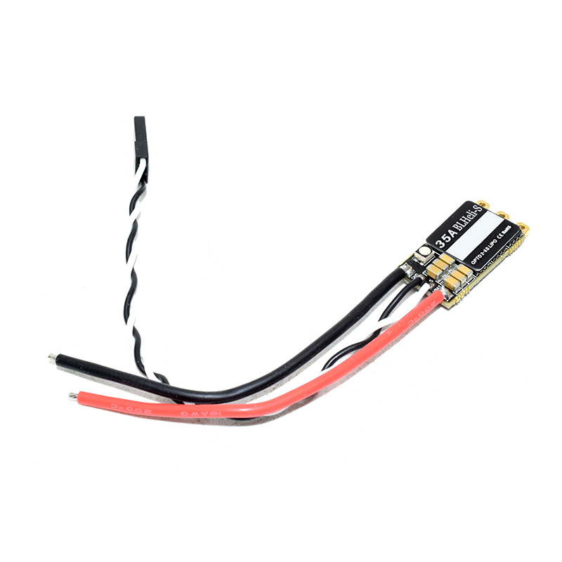 Readytosky 35A BLHeli_S BLS 2-6S Lipo ESC Built-in Programmable RGB LED D-Shot 150/300/600 ONESHOT125 For RC FPV Quadcopter