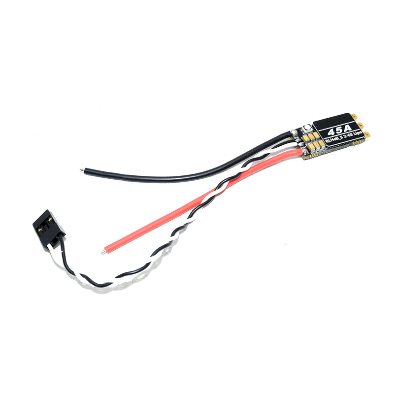 Readytosky-Lipo ESC 35A 45A BLHeli_S 2-6S, LED RGB programable incorporado, d-shot 150/300/600 ONESHOT125, para cuadricóptero RC FPV