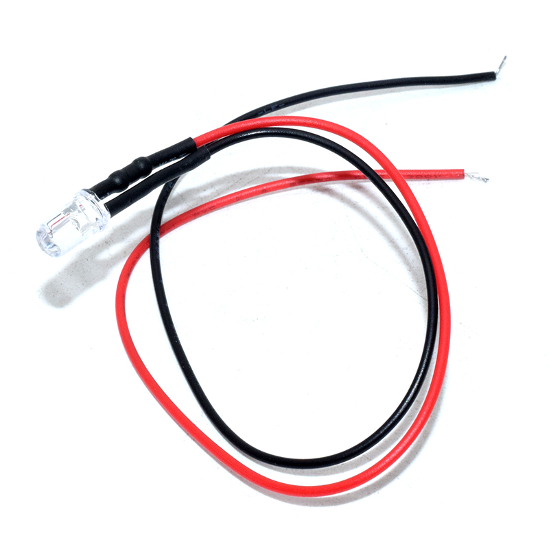 5MM Green LED With 20CM Cable
