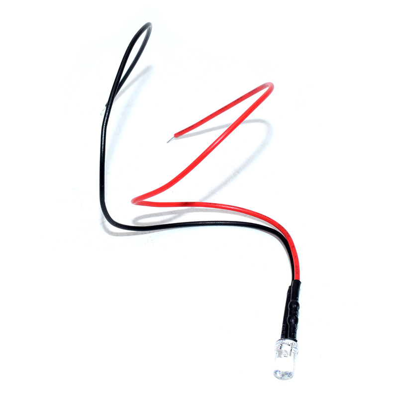 5MM Purple UV LED With 20CM Cable