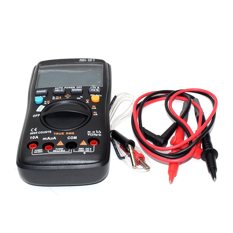 ANENG AN9002 Professional Digital Multimeter True RMS 6000 Counts Bluetooth AC/DC Current Voltage Auto-Range Tester Multimetro