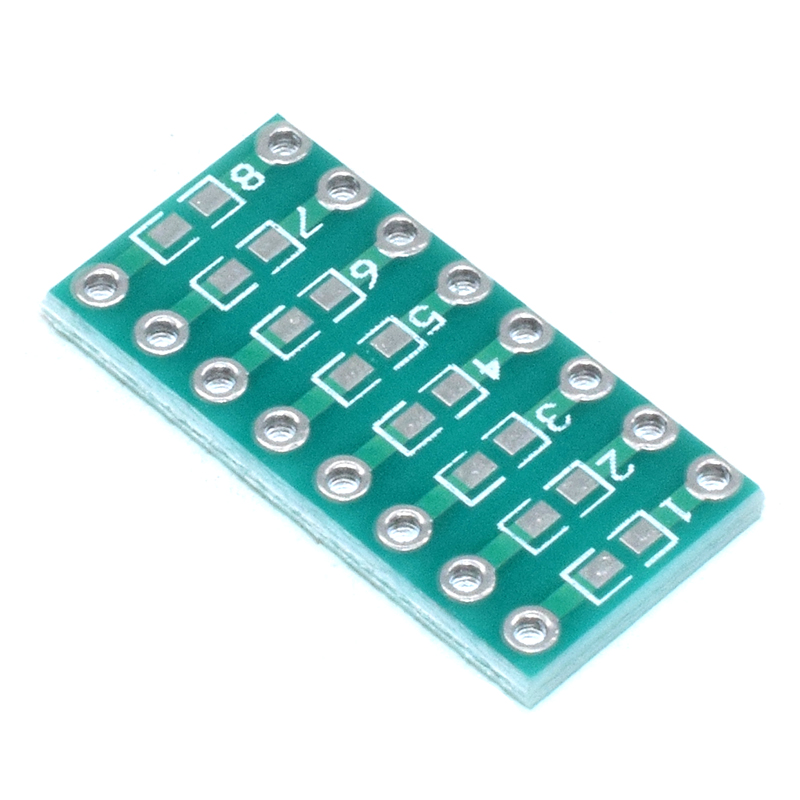 Double Side 0805 0603 0402 SMD SMT Transfer To DIP Capacitance Resistance LED Adapter Transfer Plate PCB Printed Circuit Board