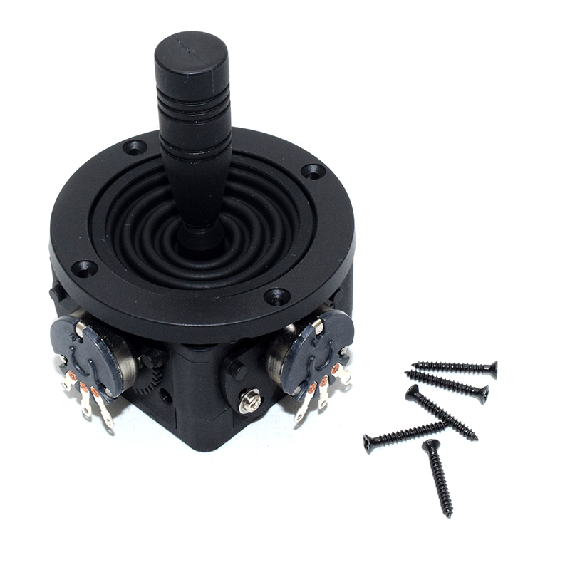 JH-D202X-R2 5K Ohm Electric Joystick Reset Potentiometer 2-Axis 2D Monitor Keyboard Ball Joyrode Controller