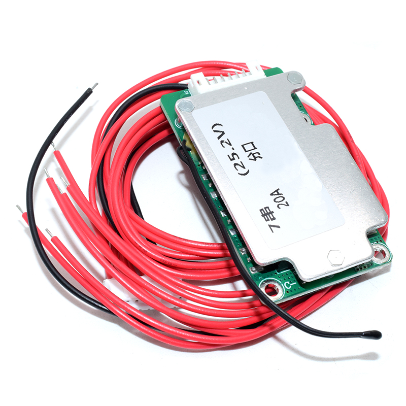Bisida BMS 24V 7S 20A Different ports Rechargeable 18650 Lithium Battery Protection Board For E-bike/E-Scooter