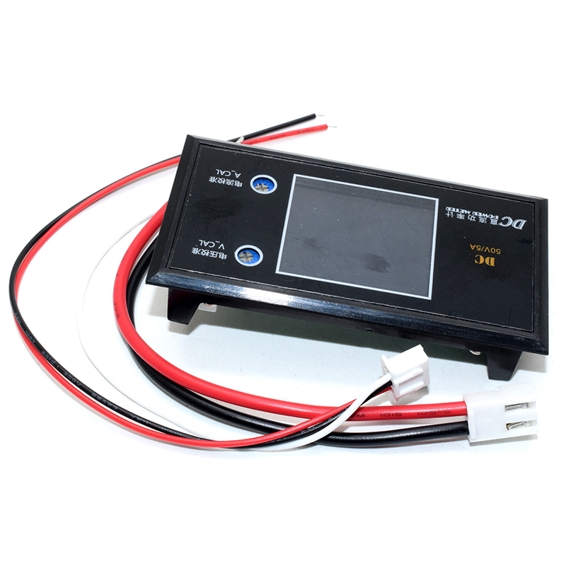 LCD Digital Voltmeter Ammeter Wattmeter Voltage Current Power Meter Volt Detector Tester Monitor 48V 60V 72V DC 0-100V 10A 1000W